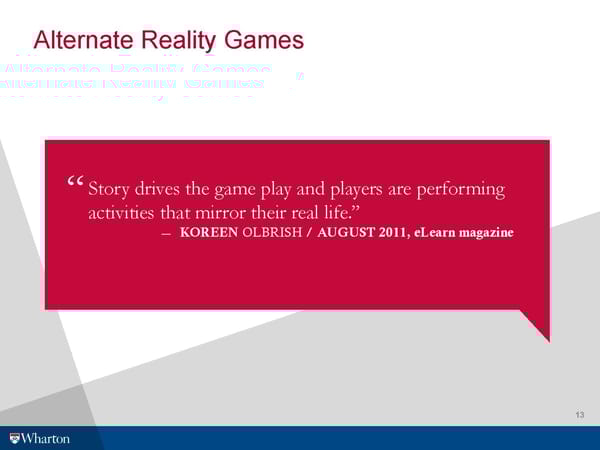 Alternate Reality Courses - Page 12